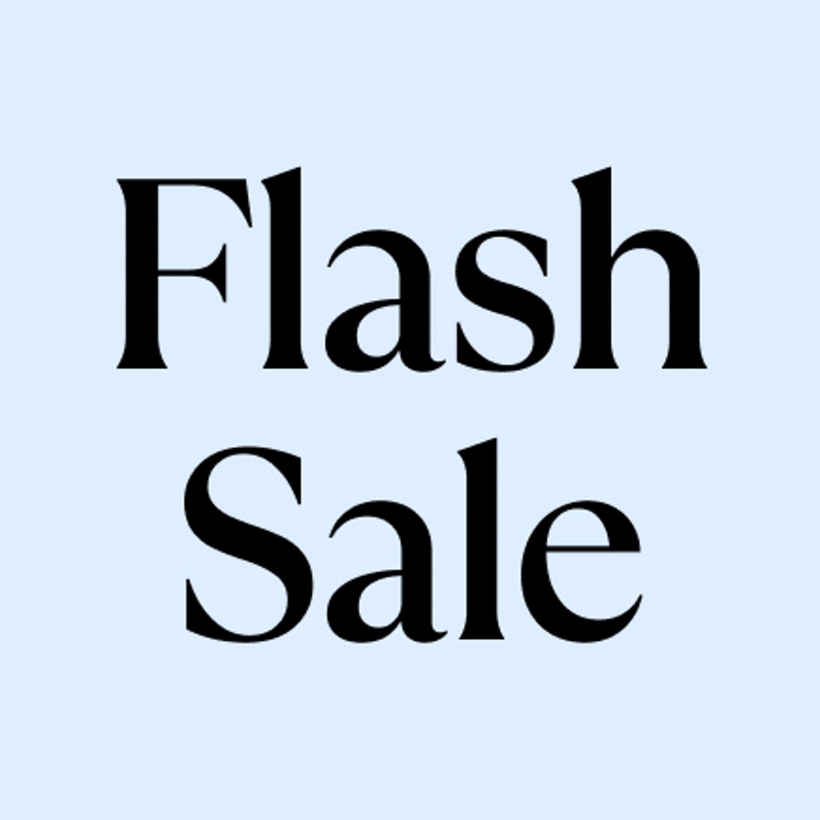 Flash Sale