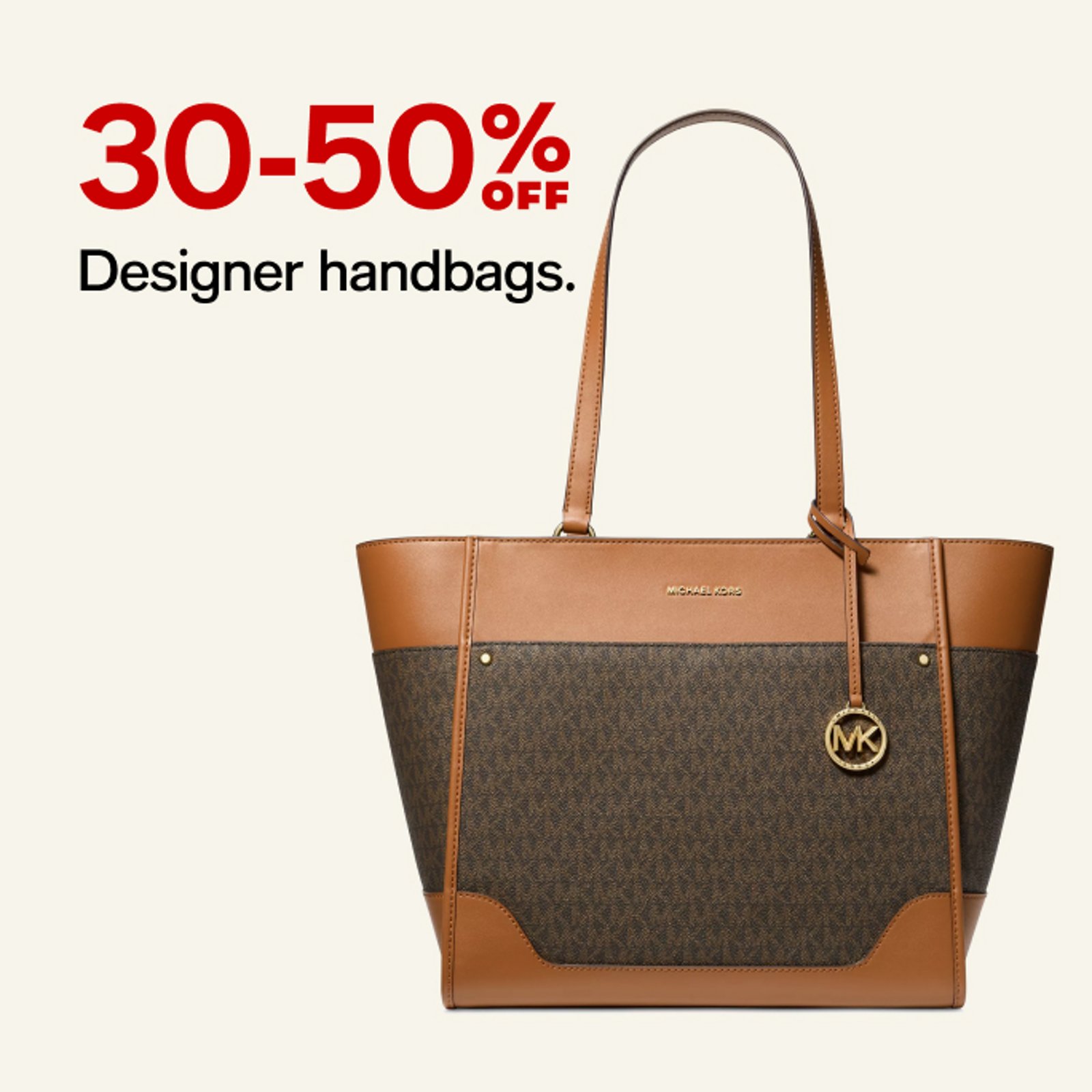 30-50% OFF Designer handbags.