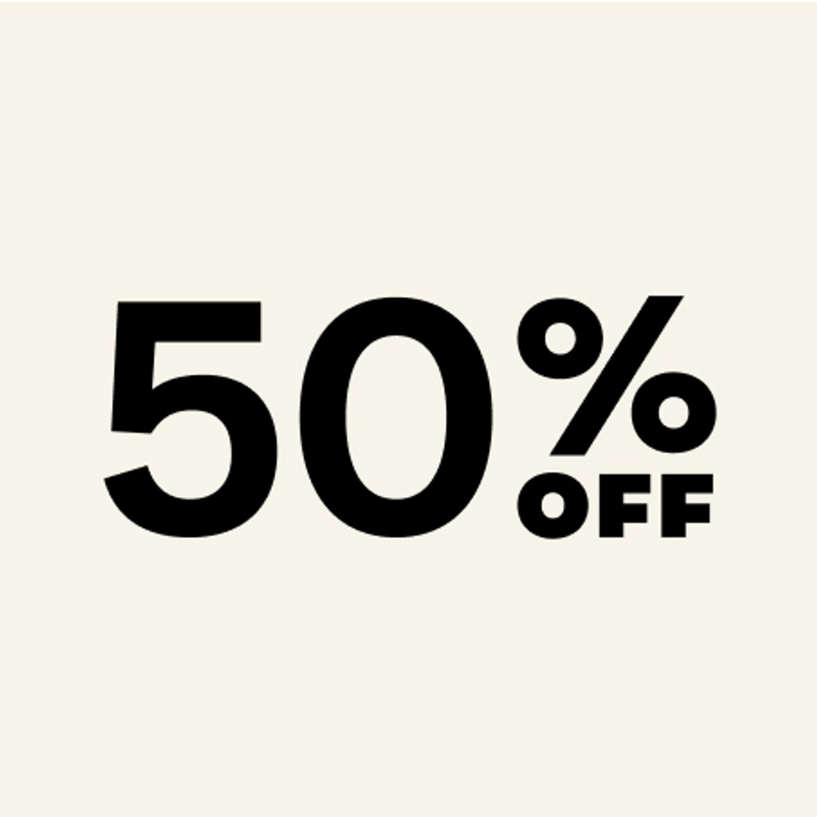 50% OFF