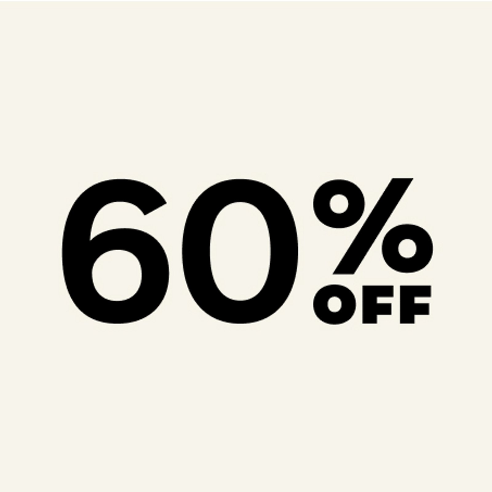 60% OFF