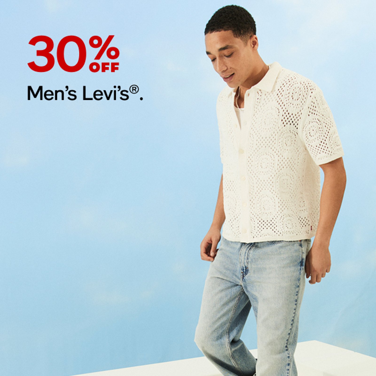 30% Men's Levis