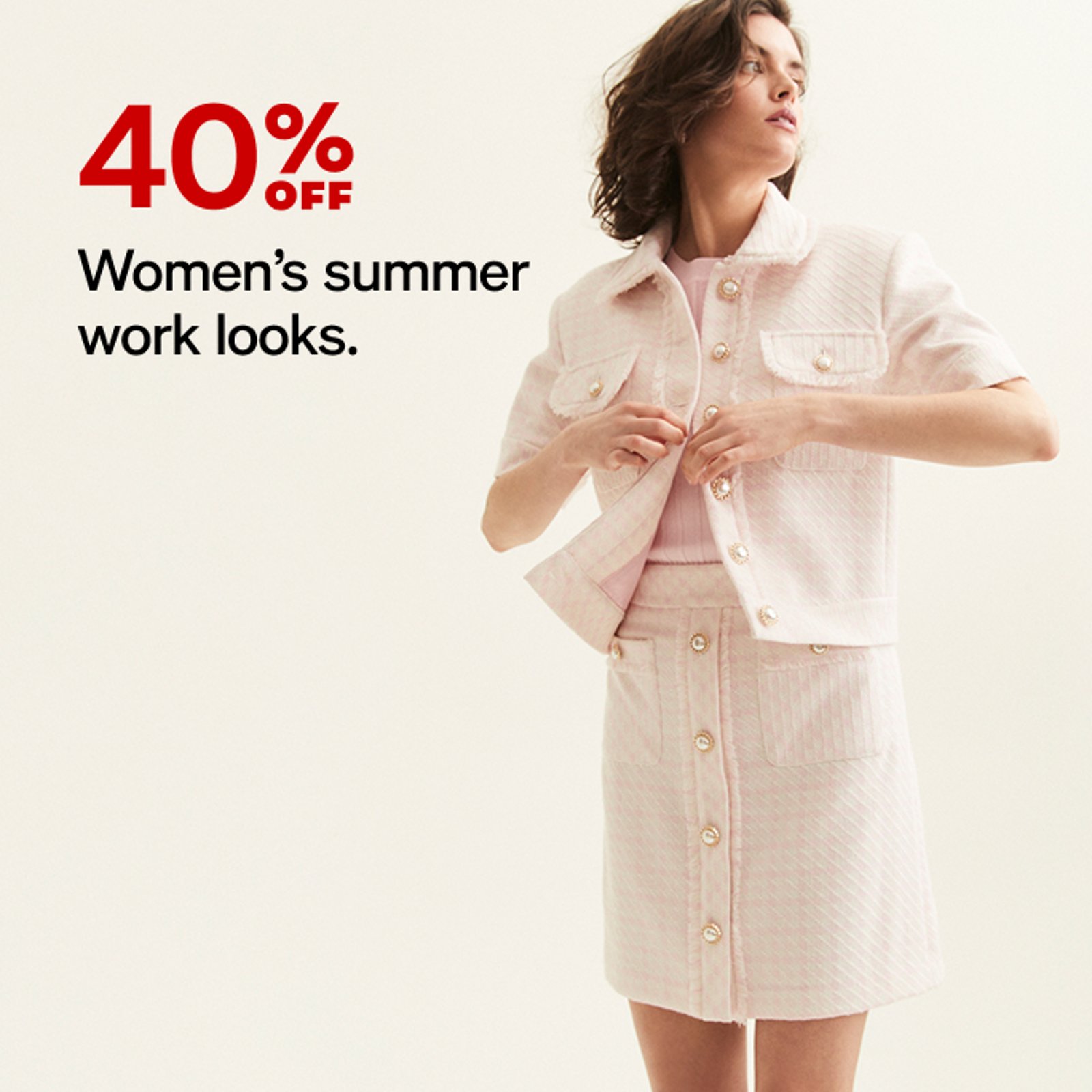 40% Women's Summer Work looks