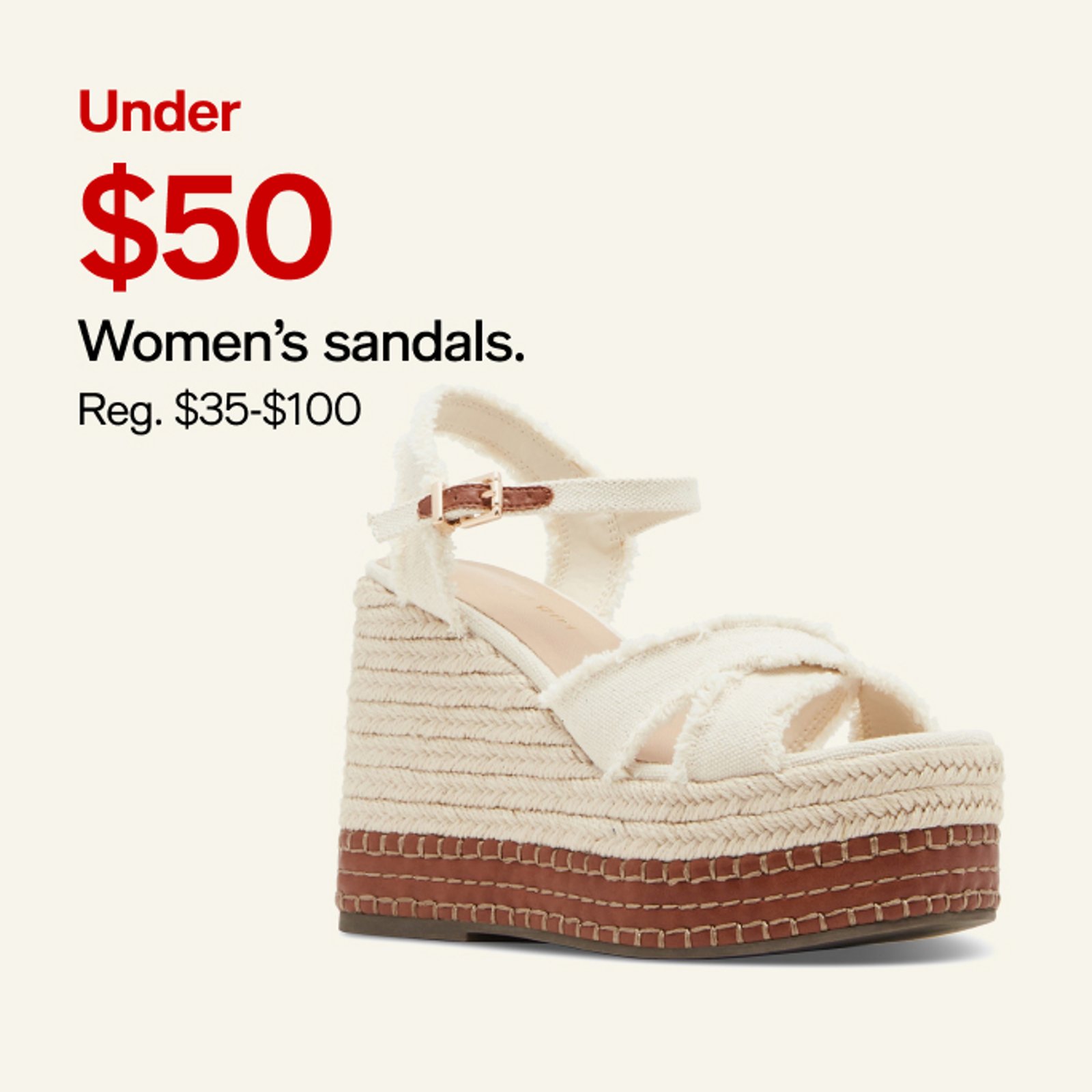 Under $150 Women's sandals