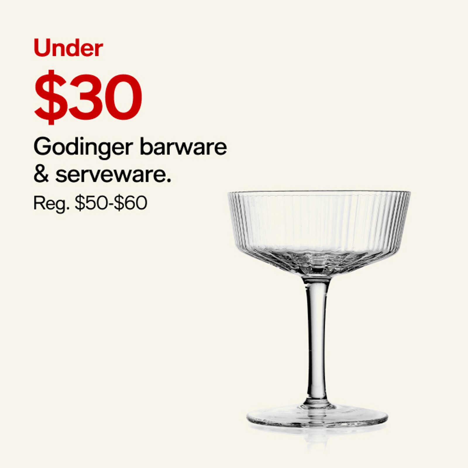 under 30 godinger