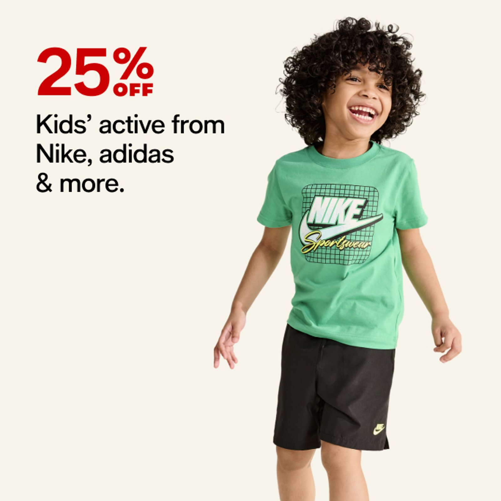 Kids' active from Nike, addidas & more