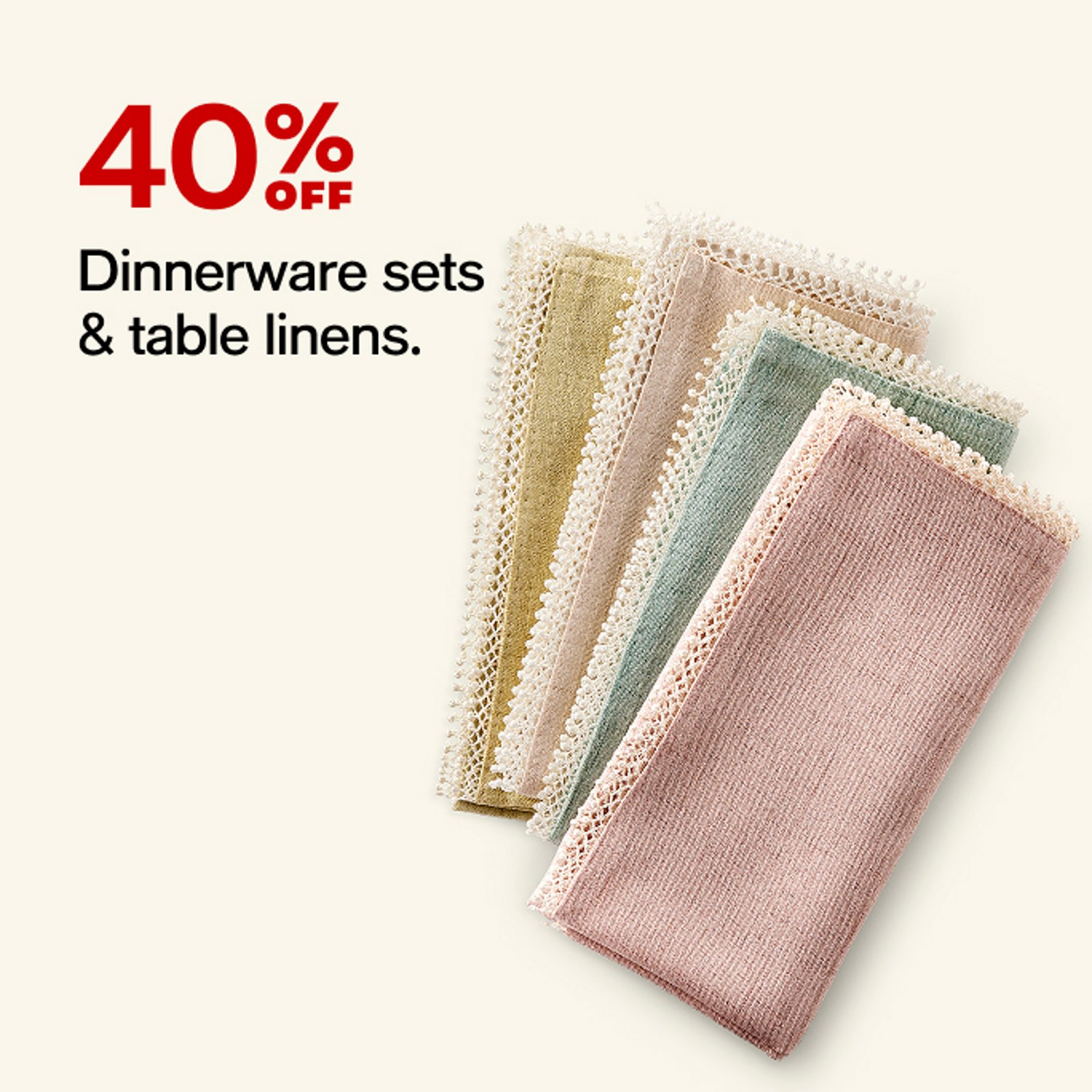 dinnerware sets