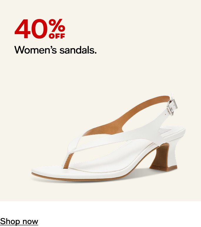 40% OFF Women's sandals