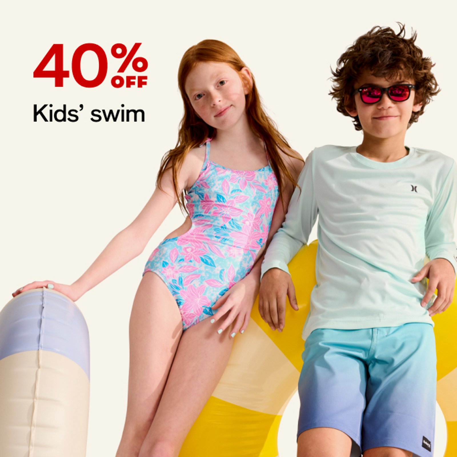 Kids swim