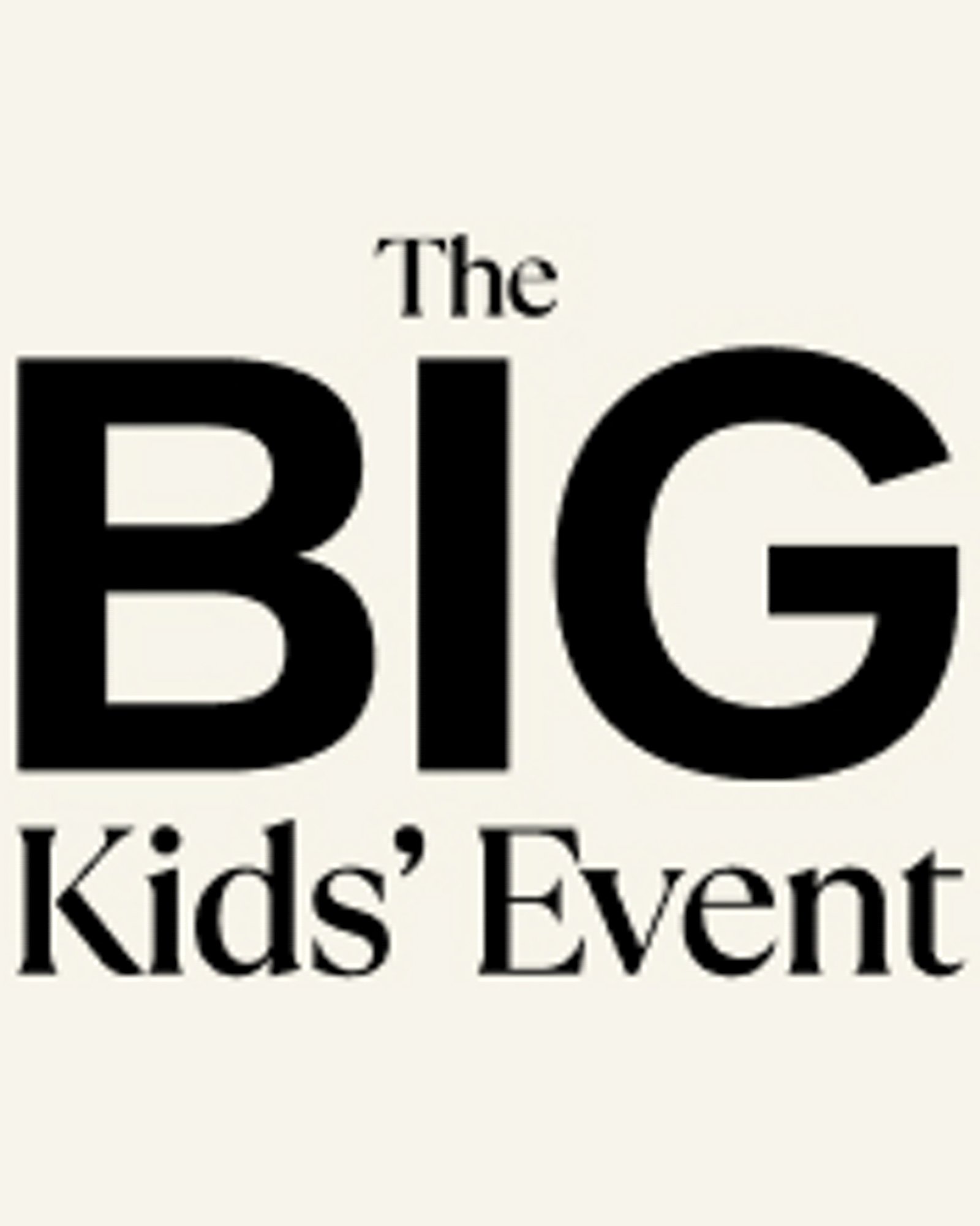 The Big Kids' Event
