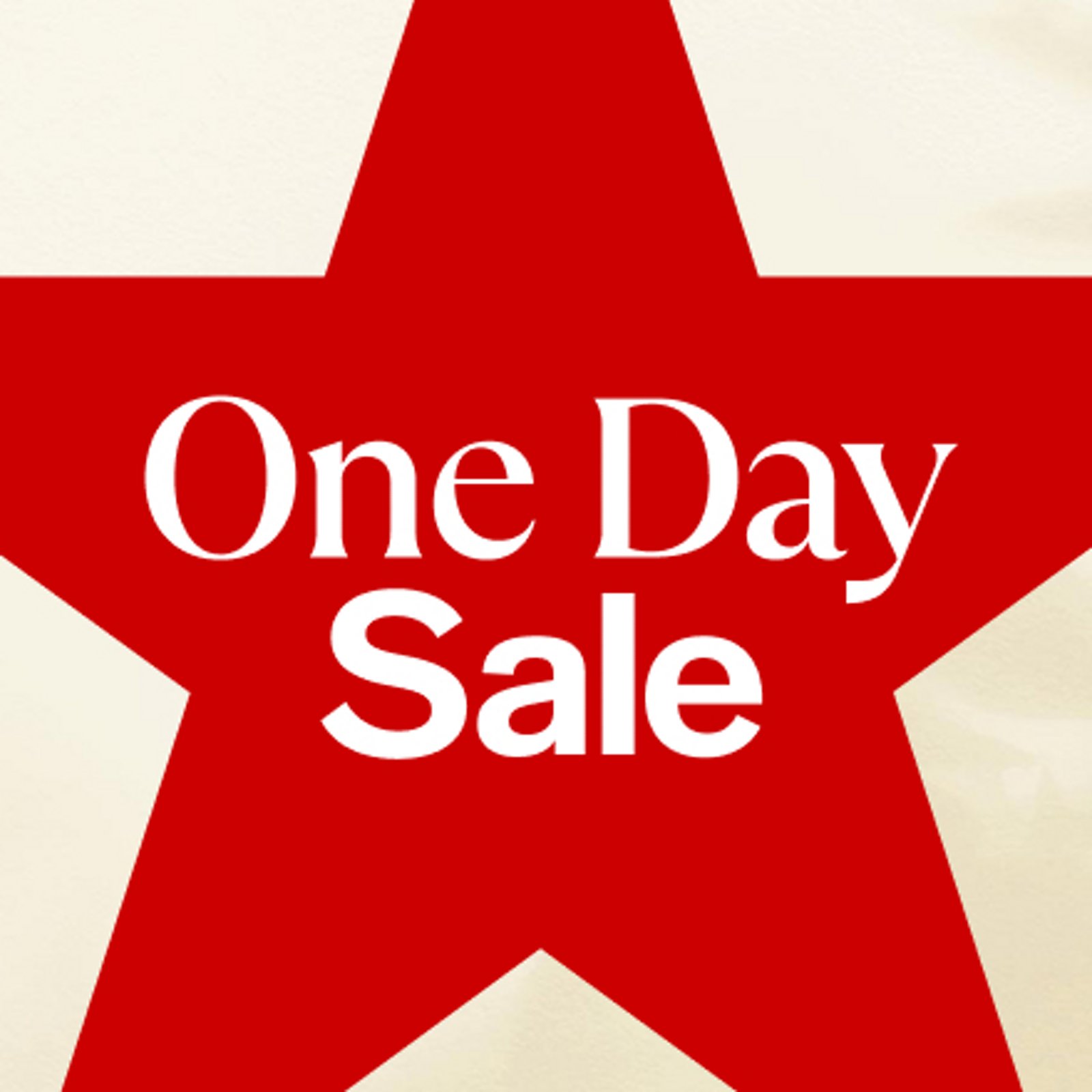 One Day Sale