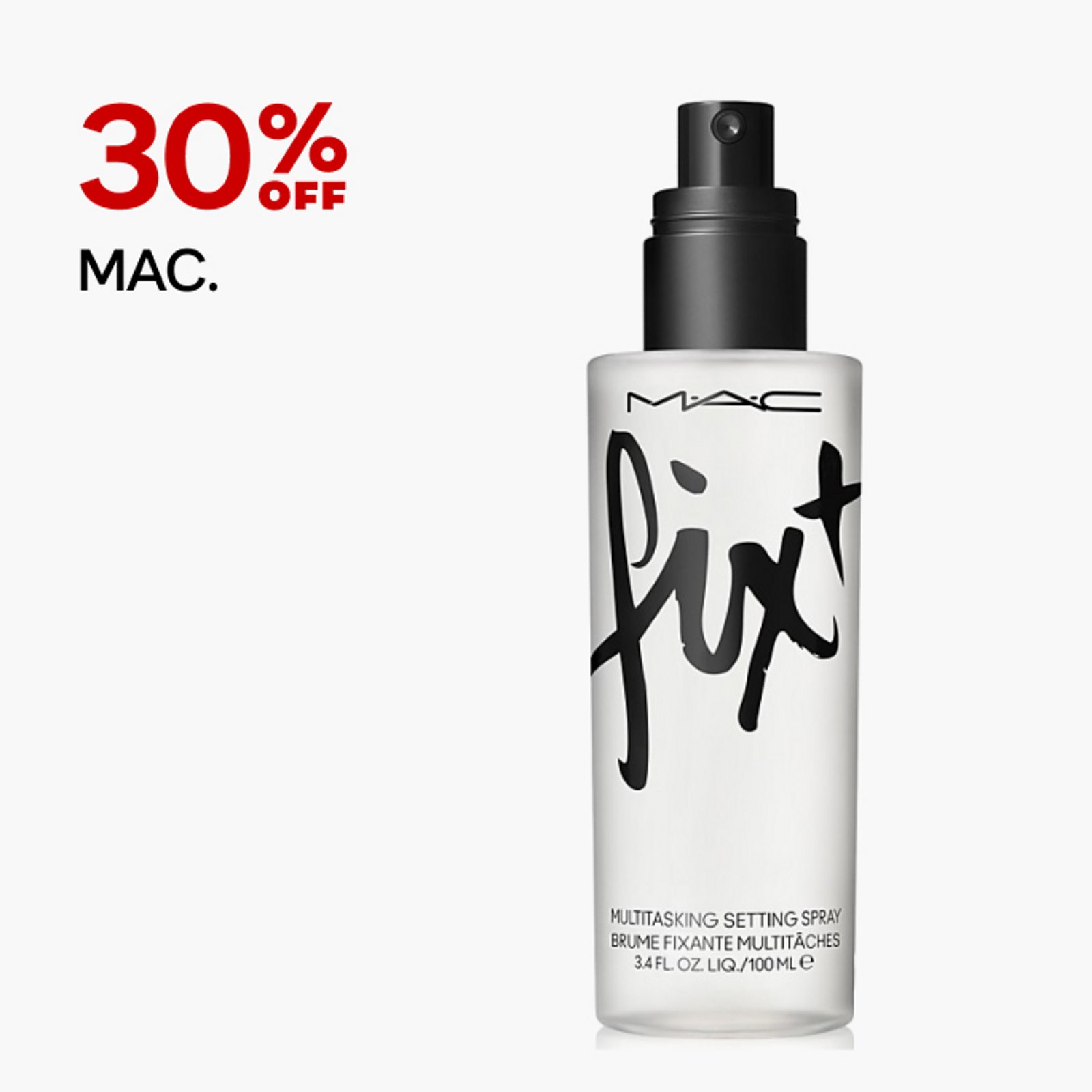 30% OFF MAC.