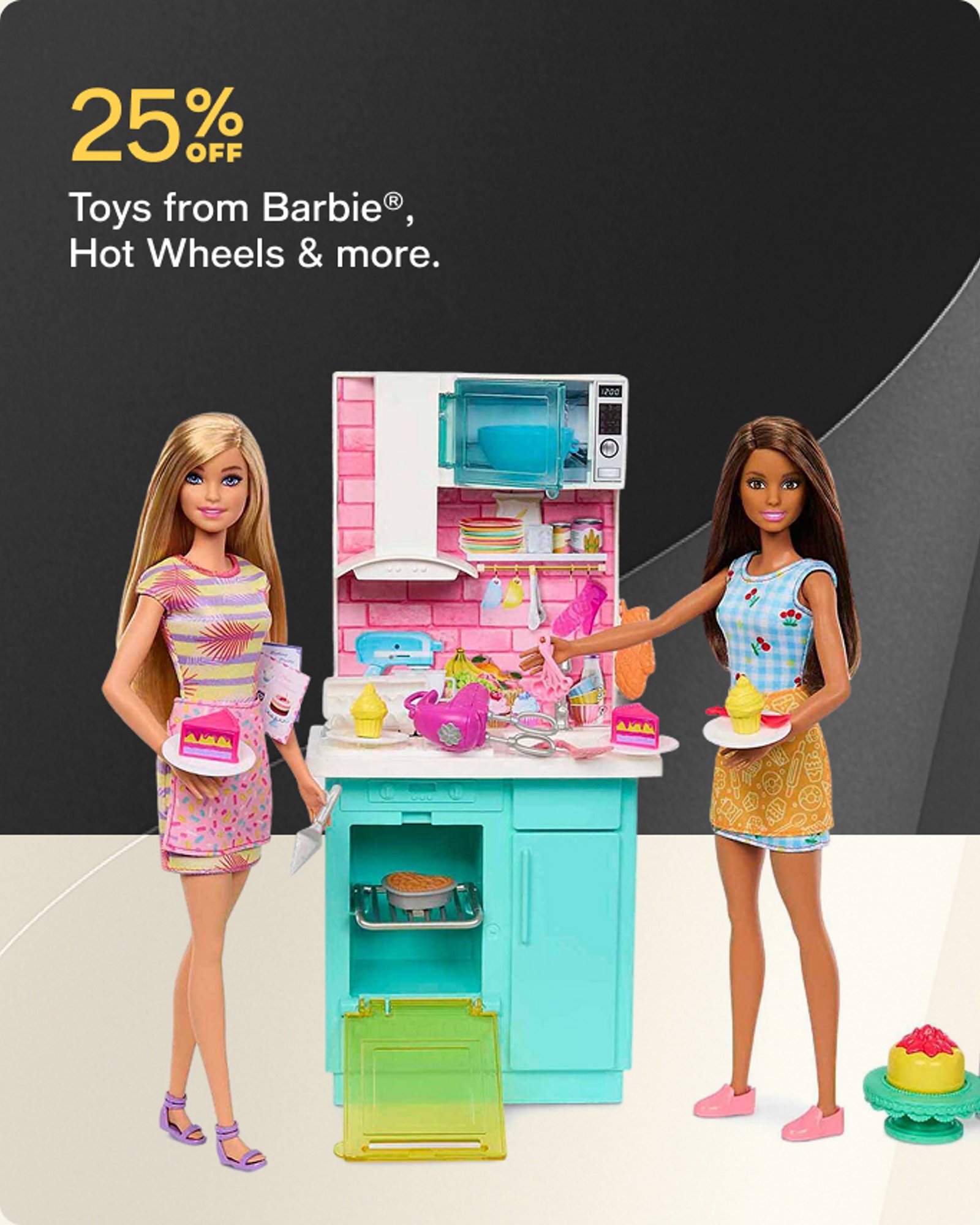 25% off  barbie